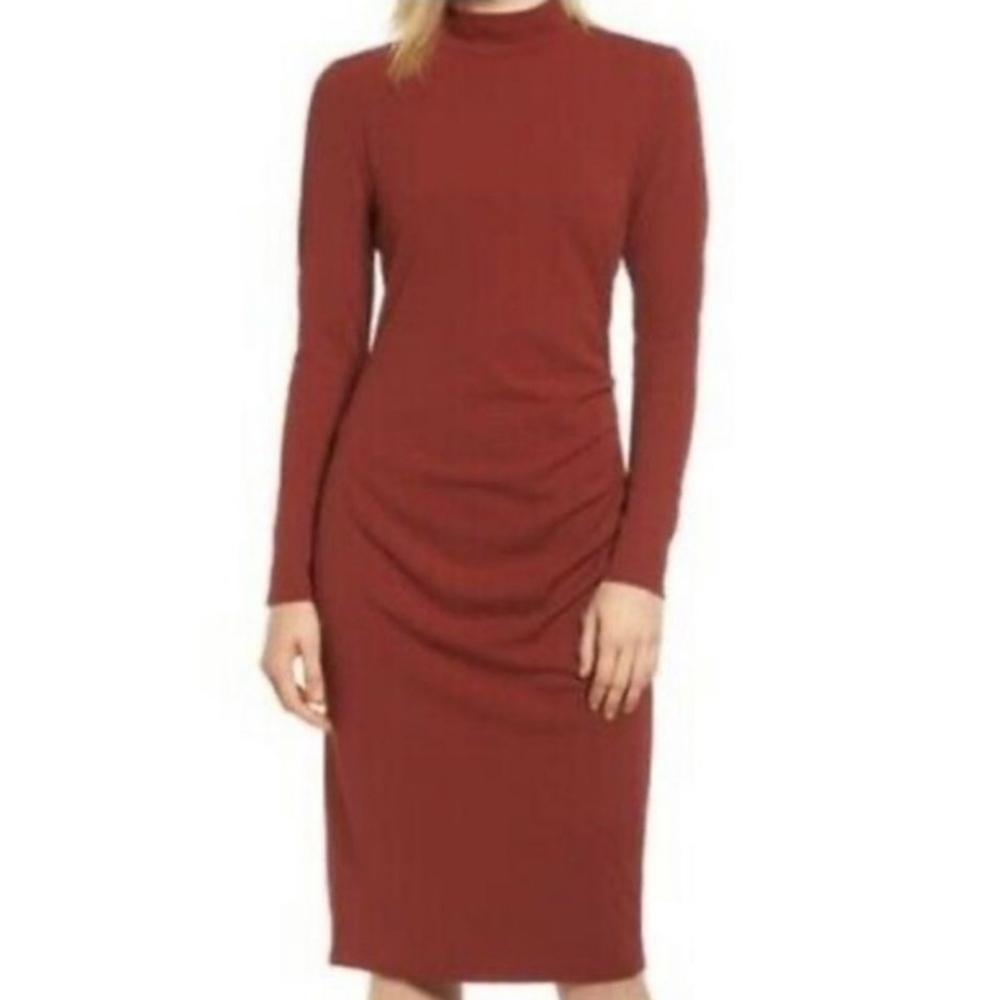 Chelsea28 Elegant Long Sleeve Dress - M